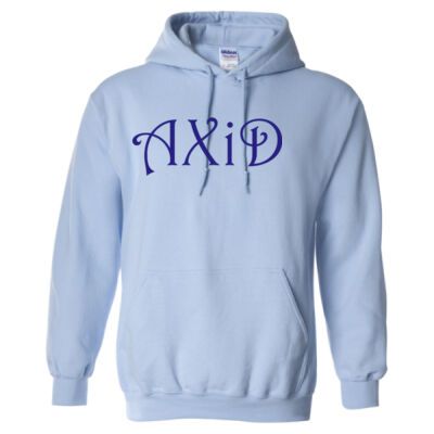 AXiD - Greek Letters Hoodie Heavy Blend Hooded Sweatshirt Thumbnail
