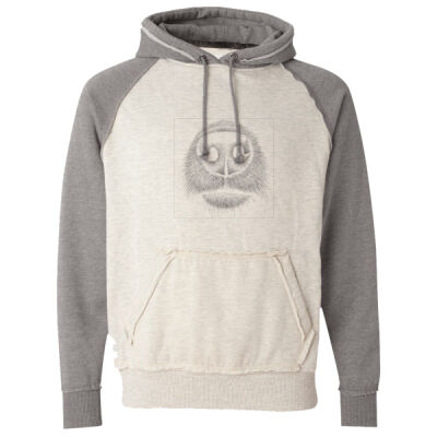 GRAY DOG  NOSE -J AMERICA Vintage Heather Hooded Sweatshirt Thumbnail