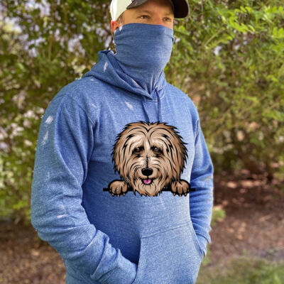 GOLDEN DOODLE -  J AMERICA - Gaiter Fleece Hooded Sweatshirt - 8879 Thumbnail