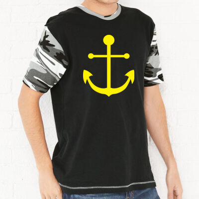 ANCHOR - CODE FIVE Fashion Camo T-Shirt Thumbnail