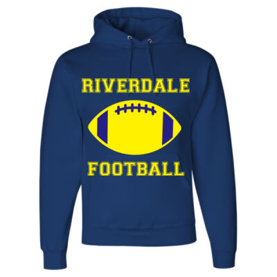RIVREDALE FOOTBALL - JERZEES - Super Sweats NuBlend® Hooded Sweatshirt  Thumbnail