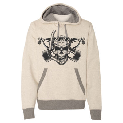 SCUBA SKULL - CHAMPION - Originals Sueded Fleece Pullover Hood Thumbnail