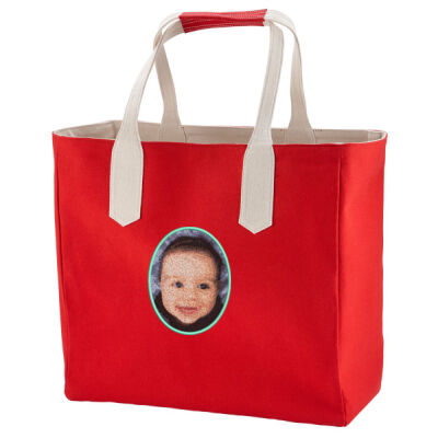 BABY JESSE PHOTO SAMPLE -  BROOKSON BAY 24L Reversible Solid Tote Thumbnail