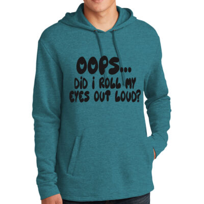 OOPS... DID ROLL MY EYES OUT LOUD - NEXT LEVEL™ Unisex PCH Fleece Pullover Hoodie Thumbnail