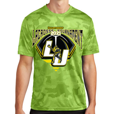 LACROSSE TOURNAMENT -  SPORT -TEK CamoHex Tee Thumbnail