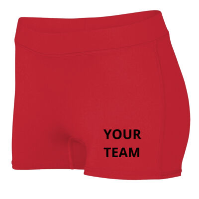 DANCE/CHEER SHORTS -  AUGUSTA Women's Dare Shorts Thumbnail
