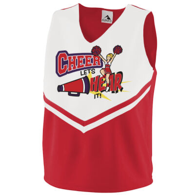 CHEER LET'S HEAR IT - AUGUSTA Women's Pride Shell Thumbnail