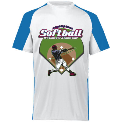 SOFTBALL OR BASEBALL FIELD BACKGROUND - AUGUSTA Cutter Jersey Thumbnail