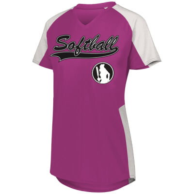 SOFTBALL SUBLIMATED -  AUGUSTA Women's Cutter Jersey Thumbnail