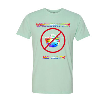 VACCINATED! NO MASK COLORFUL Thumbnail