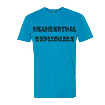 NEANDERTHAL DEPLORABLE CITIZEN - NEXT LEVEL Sueded Short Sleeve Crew Thumbnail