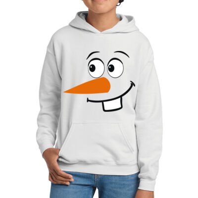 SNOWMAN ONE TOOTH - Sew N Stitches Sport YOUTH Heavy Blend™ Hooded Sweatshirt Thumbnail