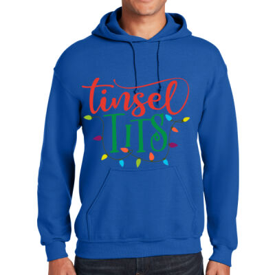 TINSEL TITS - Sew N Stitches Heavy Blend ™ Hooded Sweatshirt Thumbnail