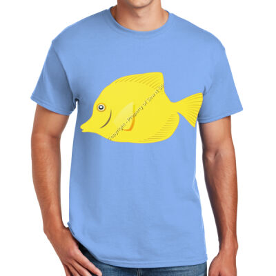 YELLOW TANG - Sew N Stitches DryBlend ® 50 Cotton/50 Poly T Shirt Thumbnail