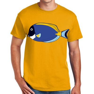 POWDER BLUE TANG - Sew N Stitches DryBlend ® 50 Cotton/50 Poly T Shirt Thumbnail