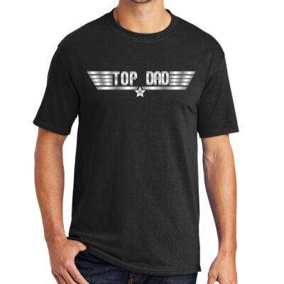 TOP DAD SILVER - SEW N STITCHES - CORE BLENDED TEE Thumbnail