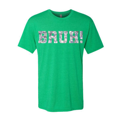BRUH! - SEW N STITCHES - NEXT LEVEL Triblend Short Sleeve Crew Thumbnail