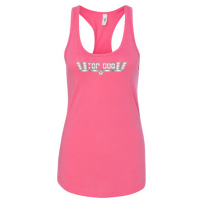 TOP GUN TANK - Sew N Stitches Women's Ideal Racerback Tank Thumbnail