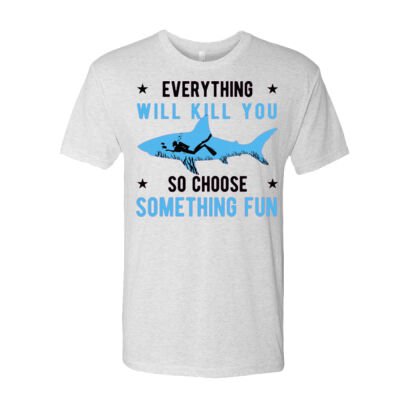 EVERYTHING WILL KILL YOU SO CHOOSE SOMETHING FUN - SEW N STITCHES - NEXT LEVEL Triblend Short Sleeve Crew Thumbnail