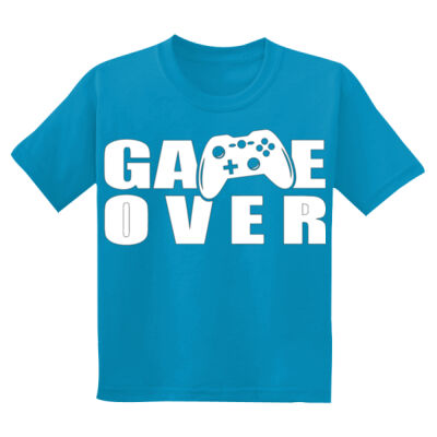 GAMEOVER - Sew N Stitches YOUTH DryBlend ® 50 Cotton/50 Poly T Shirt Thumbnail