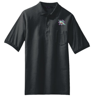 SHARK COMING THROUGH SHIRT LC - Sew N Stitches - Silk Touch™ Polo  Thumbnail