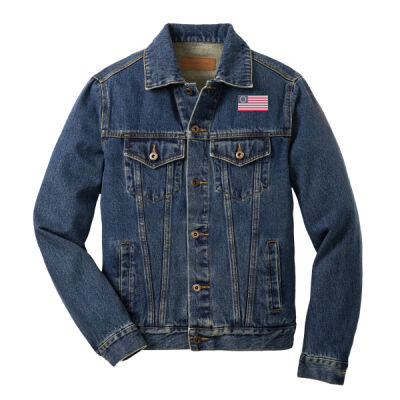 i pledge alliegiance - SEW N STITCHES - Denim Jacket Thumbnail