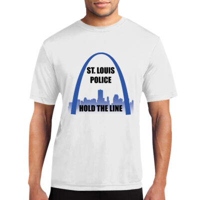 Hold the Line with STL and Arch Essential Performance Tee - % of profit will be donated to backstoppers Thumbnail