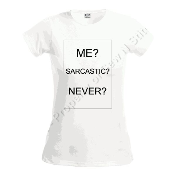 Me Sarcastic Never! Thumbnail