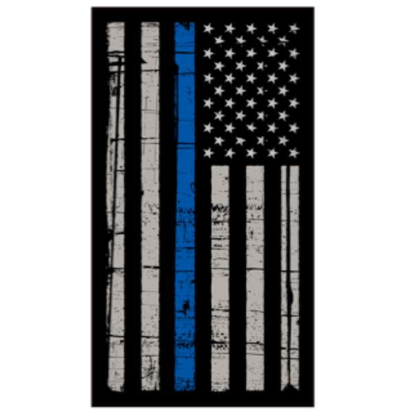 Flag with Blue Stripe -- A percentage of proceeds will go to to Backstoppers.org Thumbnail