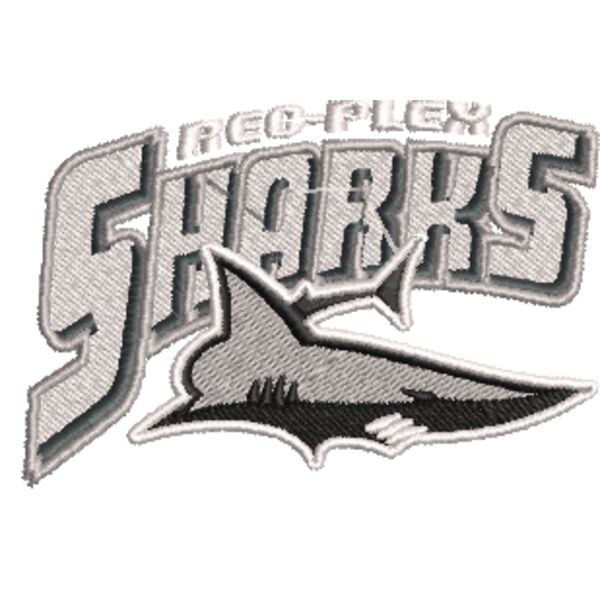 Sharks Embroidery Logo Thumbnail