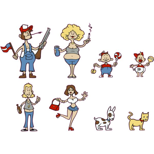 Stick Family All American  Thumbnail