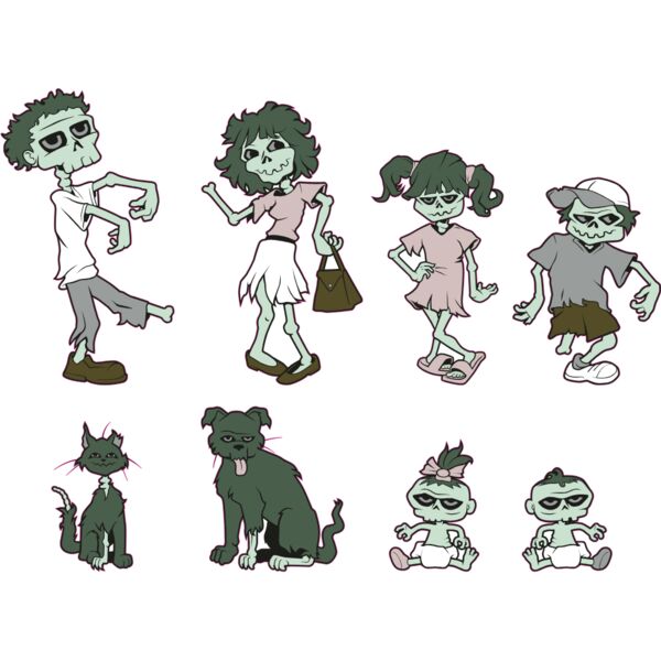 Stick Family Zombies Thumbnail