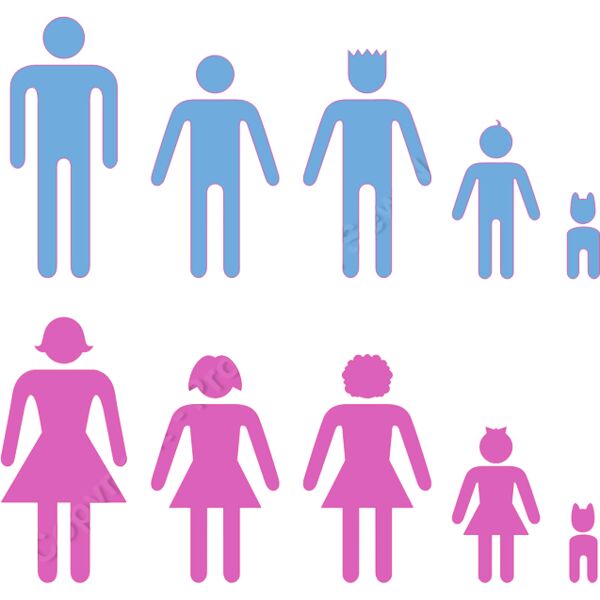 Stick Family Symbols Thumbnail