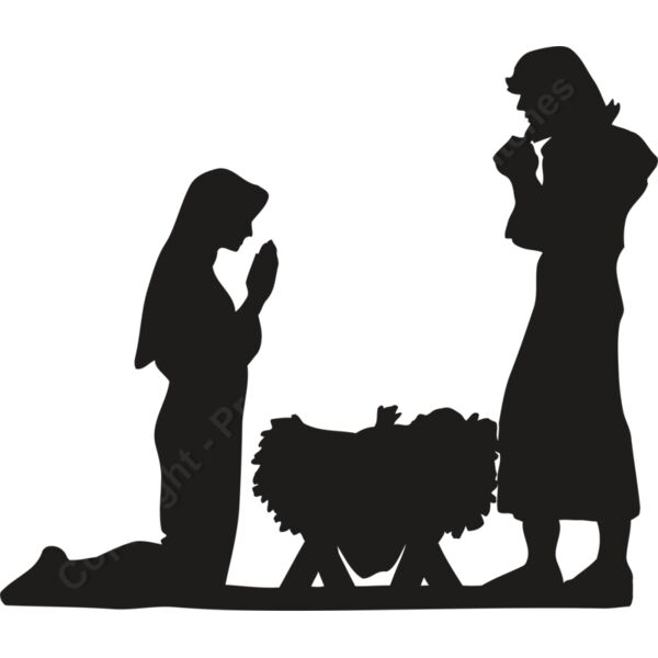 Mary and Joseph with Baby Jesus Thumbnail