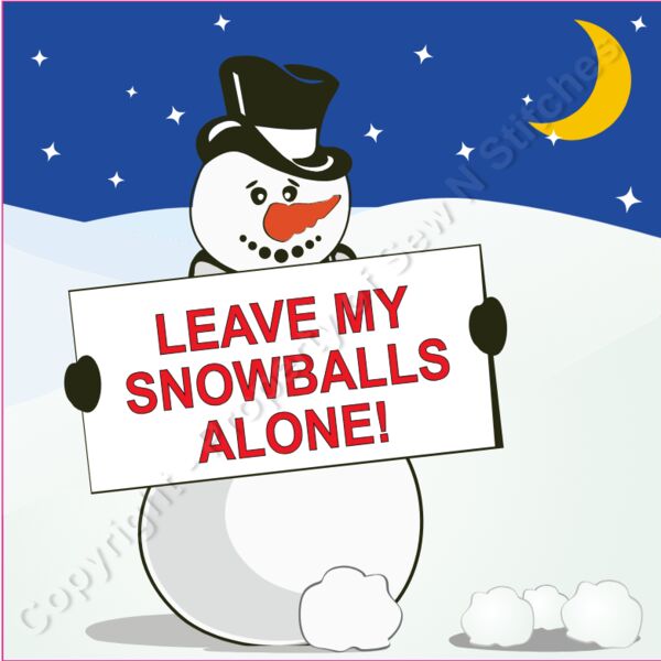 Snowman with Snowballs Thumbnail