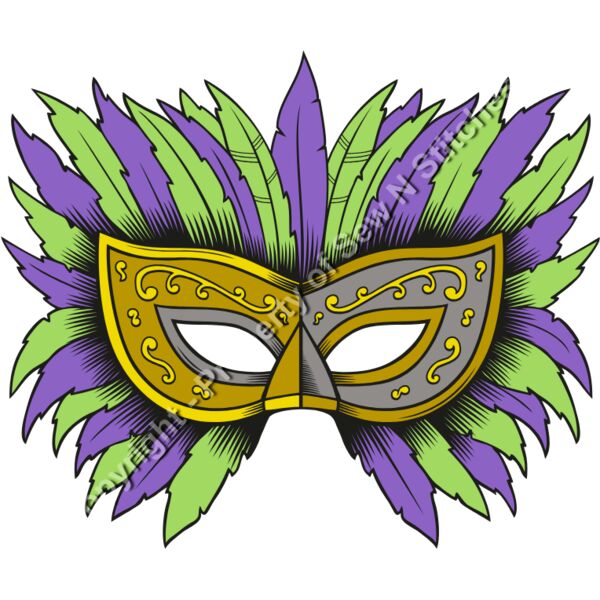 Mardi Gras Mask 01 Thumbnail