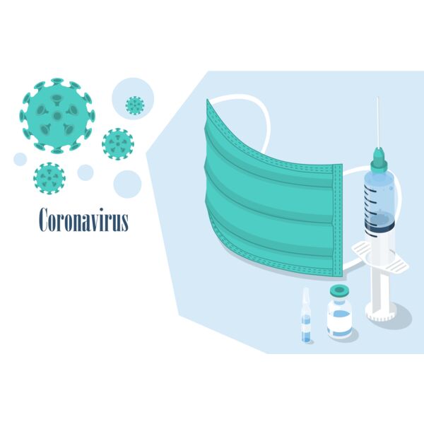 CORONAVIRUS CELLS WITH MASK Thumbnail