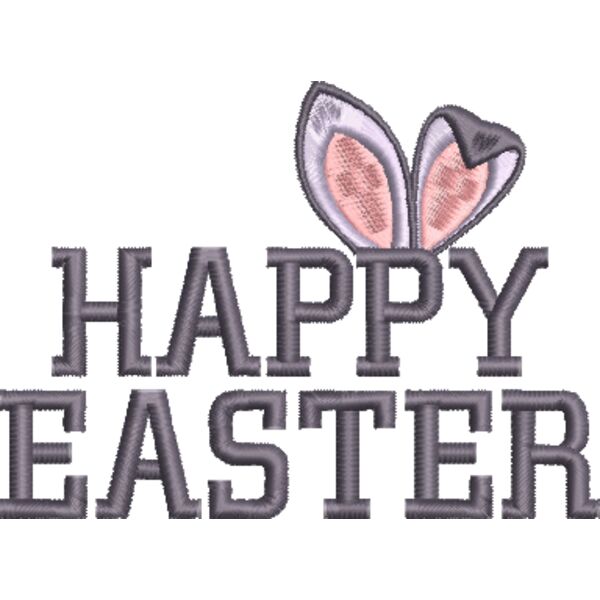 HAPPY EASTER EARS ONLY  4 INCH Thumbnail