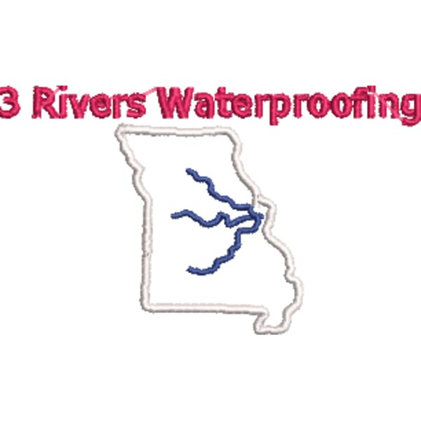 Three River Waterproofing red white blue Thumbnail