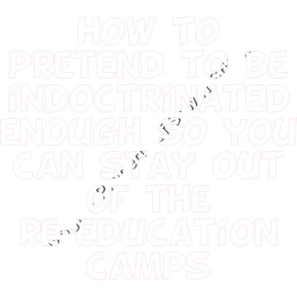 How to pretend to be indoctrinated enough to stay out of the reeducation camps Thumbnail