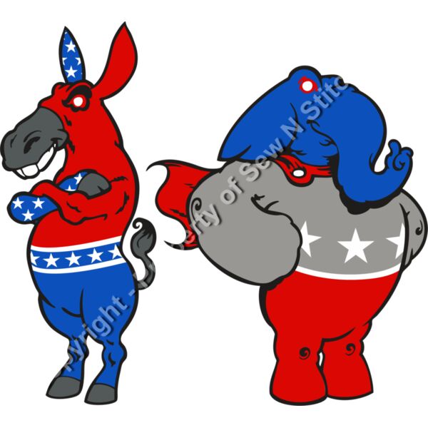 Donkey VS Elephant Thumbnail