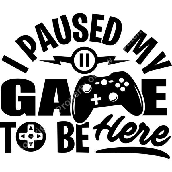 I PAUSED MY GAME TO BE HERE Thumbnail