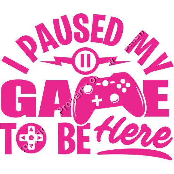 I PAUSED MY GAME TO BE HERE Thumbnail