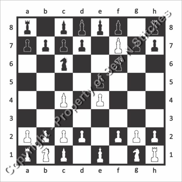 CHESS GAME IN PROGRESS BOARD Thumbnail