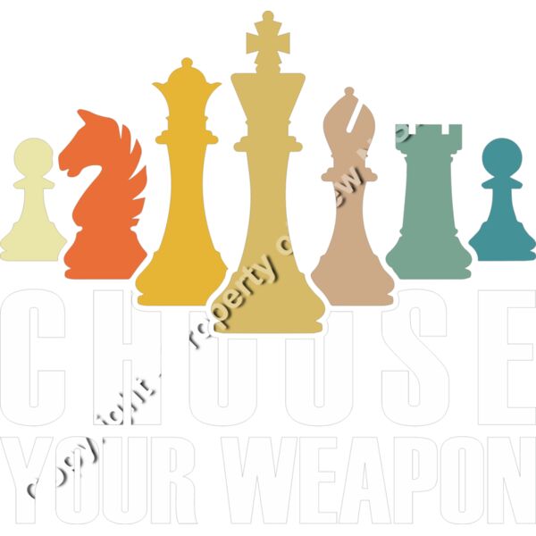 CHOOSE YOUR WEAPON CHESS SET Thumbnail