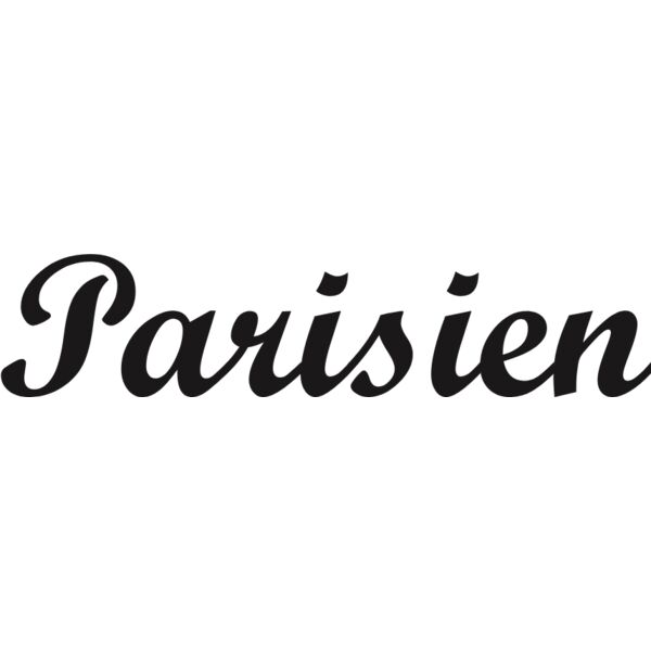 PARISIEN - DAVID ROSE - BLACK LETTERS Thumbnail