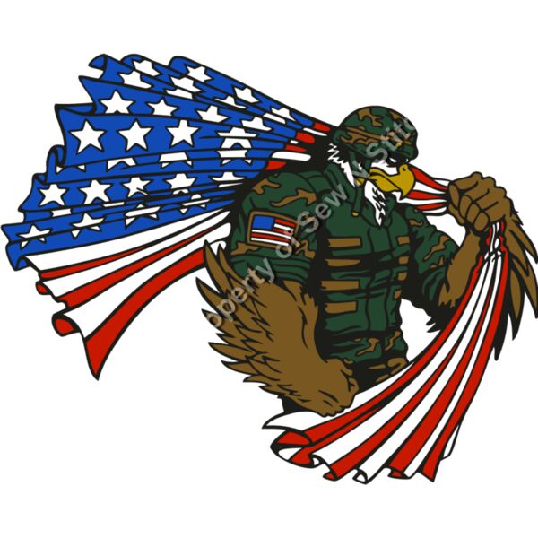 EAGLE CAMO FLAG Thumbnail