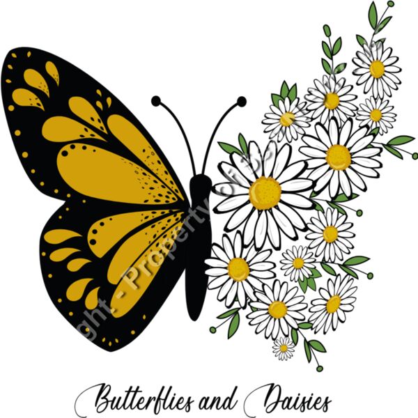 BUTTERFLIES AND DAISIES Thumbnail