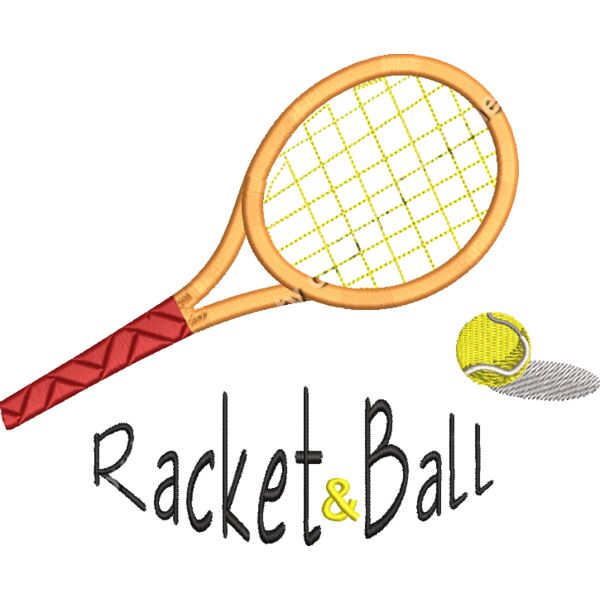RACKET & BALL TEMPLATE Thumbnail