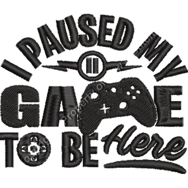 I PAUSED MY GAME TO BE HERE TEMPLATE Thumbnail